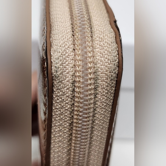 KATE SPADE Mavis Street Neda Continental Rose Gold Sparkle Leather Zip Wallet - Picture 16 of 16